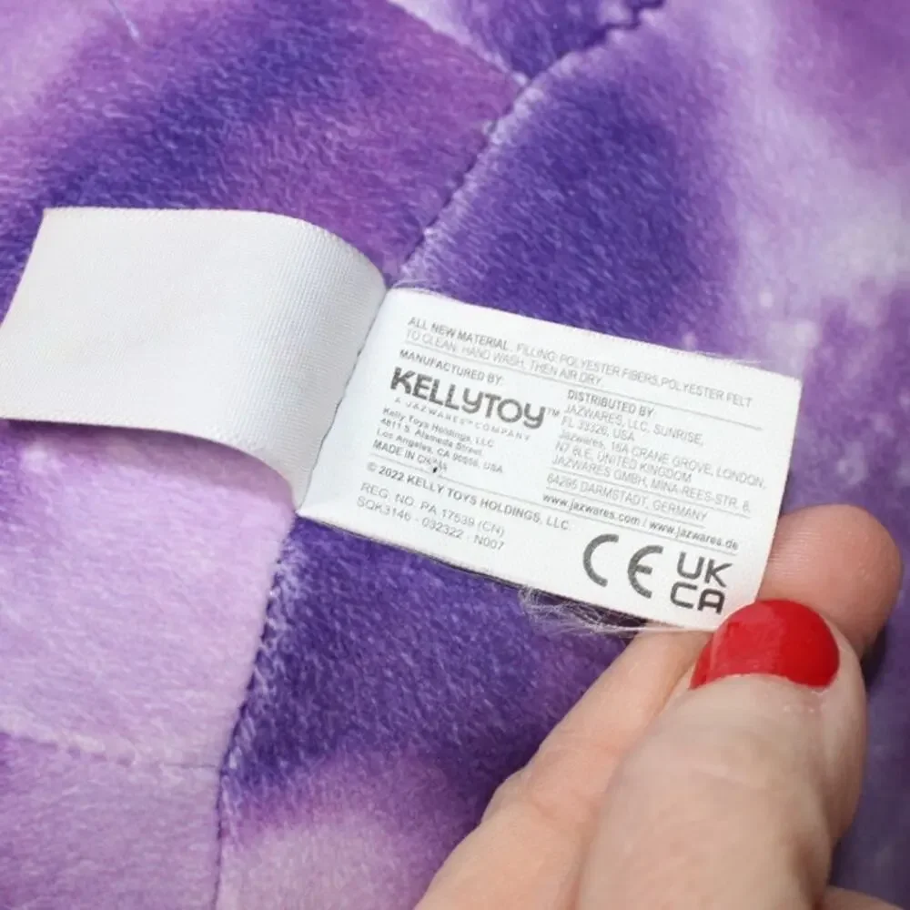 Squishmallows Easton Angler Lantern‎ Fish Tie Dye 12